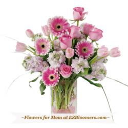 Flowers For Mom on Mother's Day from EZBloomers.com
